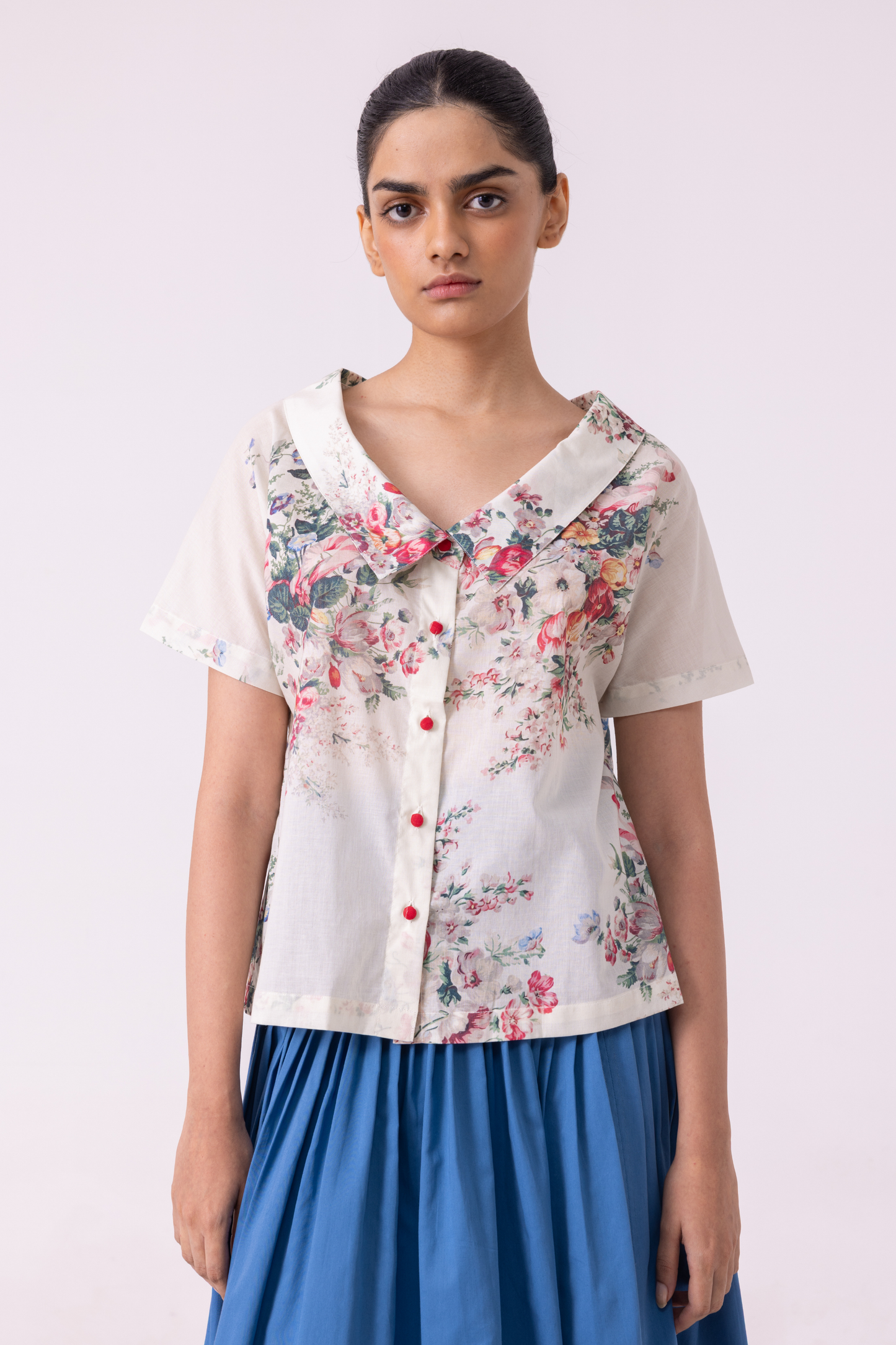 Nora Floral Printed Top