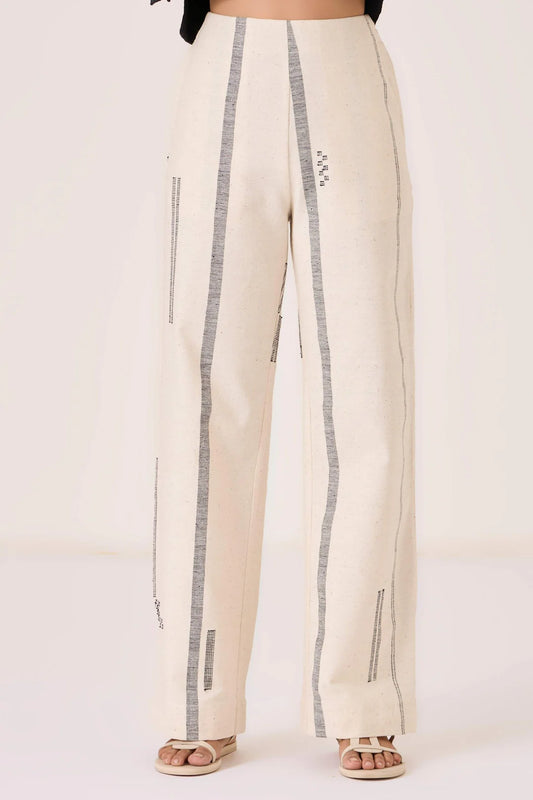 Yacine Handwoven Cotton Pants