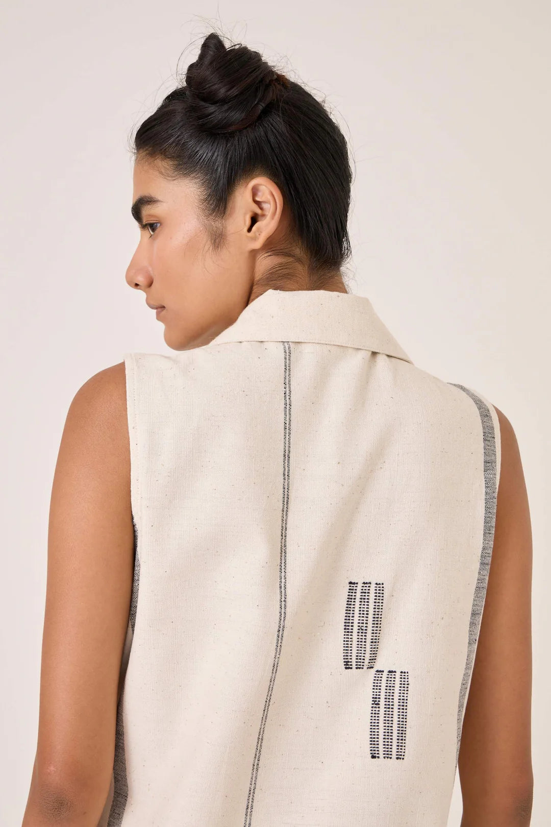 Yacine Handwoven Wrap Top