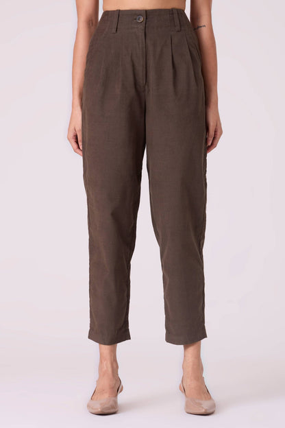 Helk Olive Needlecord Pants