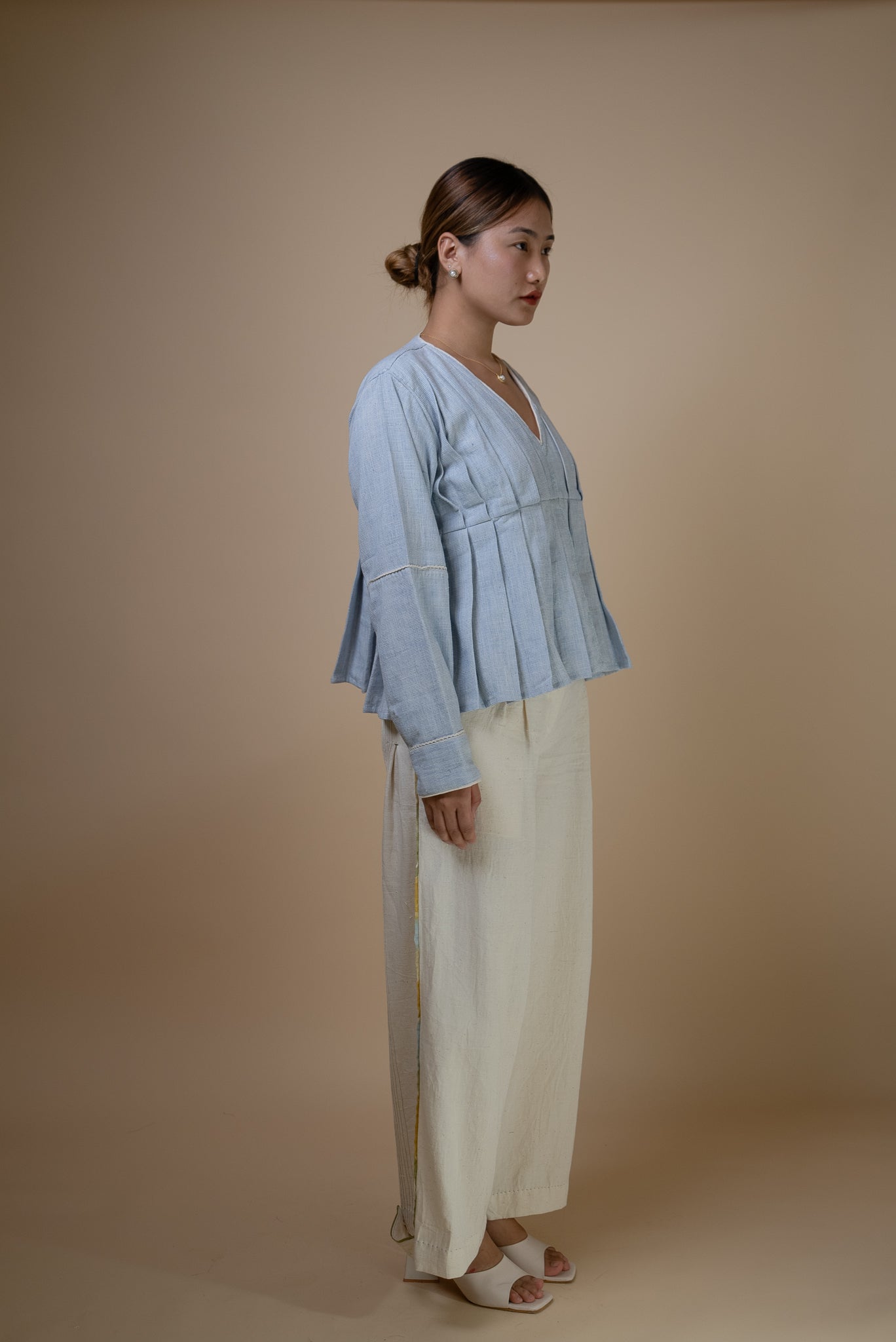 Meadows Pleated Blouse