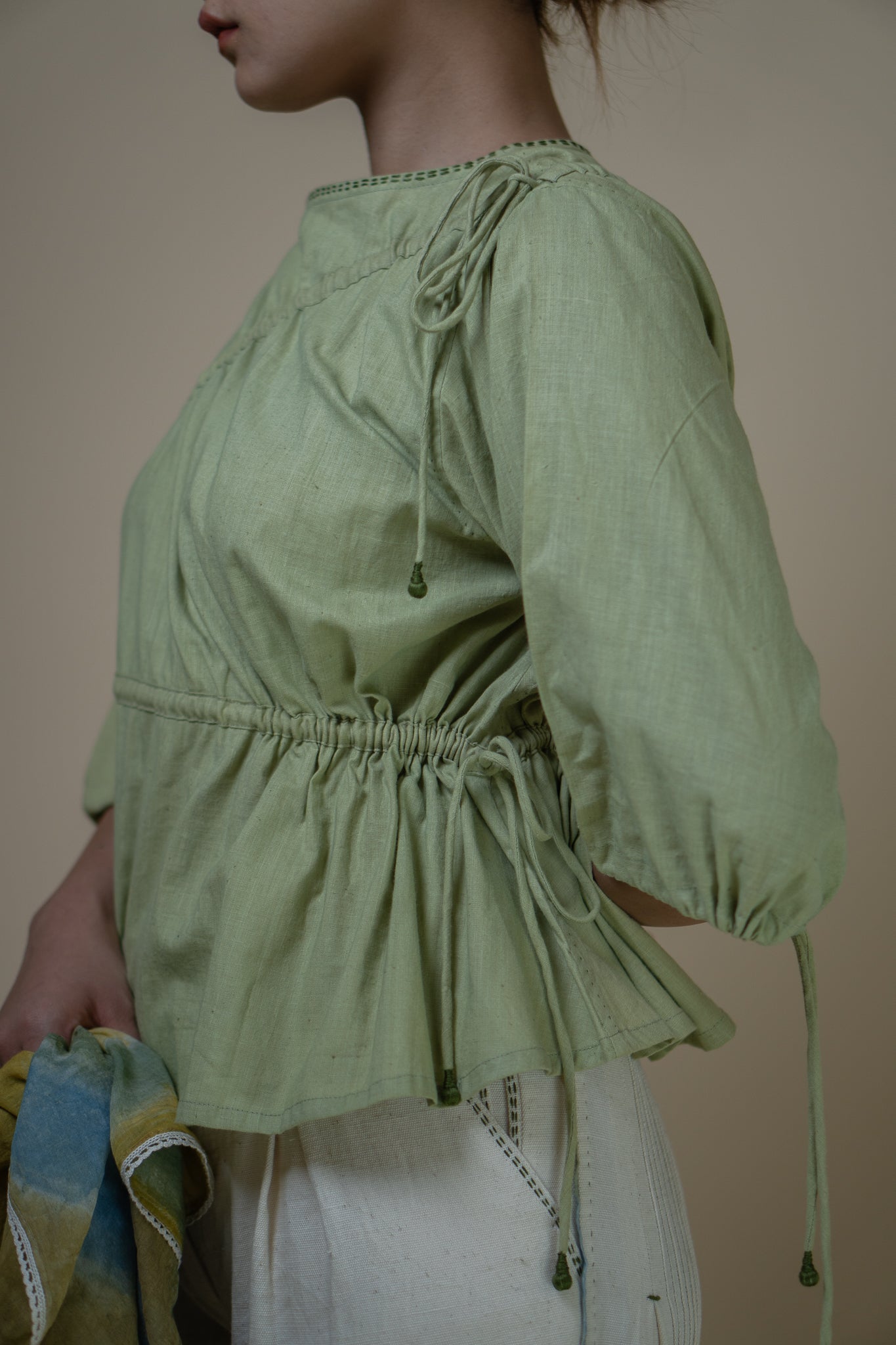 Meadows Ruched Blouse