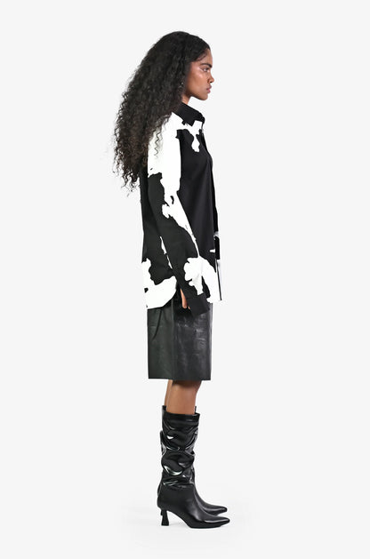 HUEMN Flesh Shirt - Black