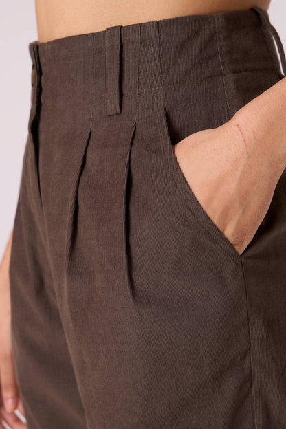 Helk Olive Needlecord Pants