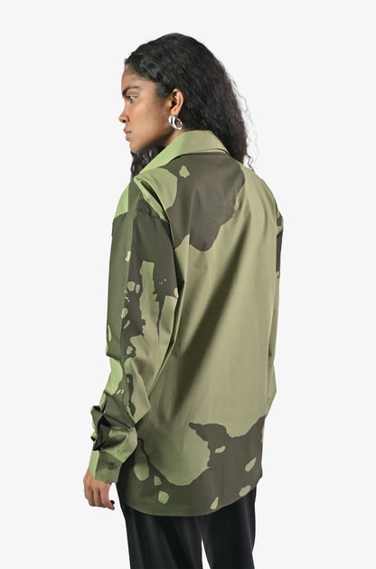 HUEMN Flesh Shirt - Dark Green