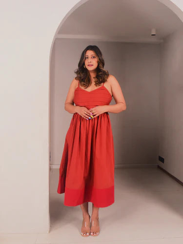 Dee strapped dress