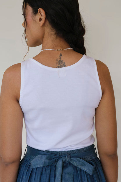 Tara Tank - White