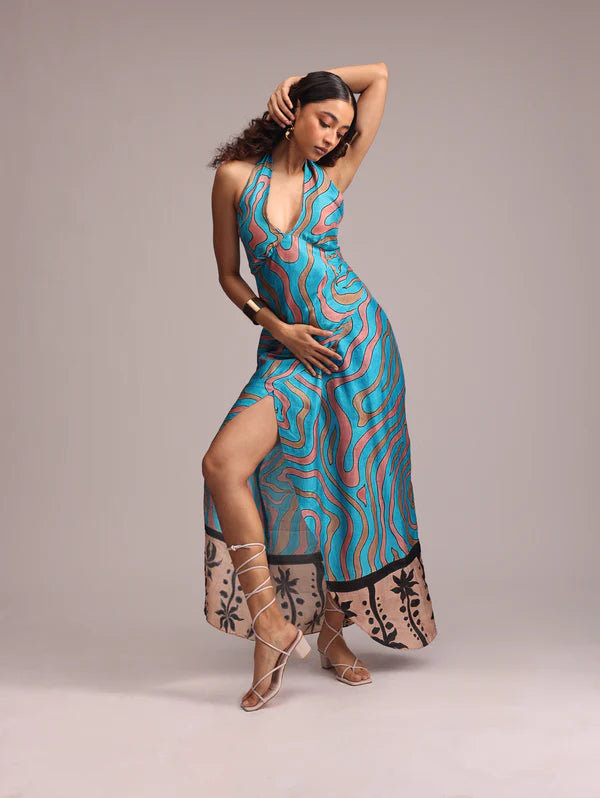 The sandsswirl wrap dress