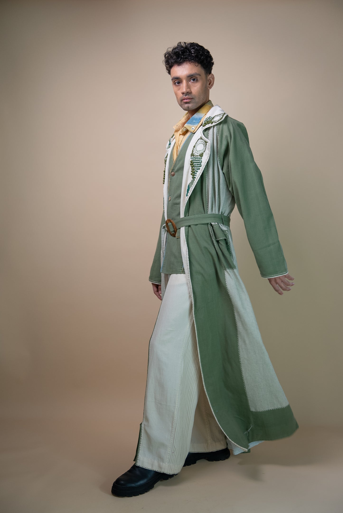 Meadows Unisex Colour Blocked Trench