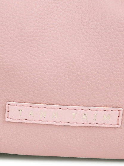 Pink Polka Mini Hobo Bag