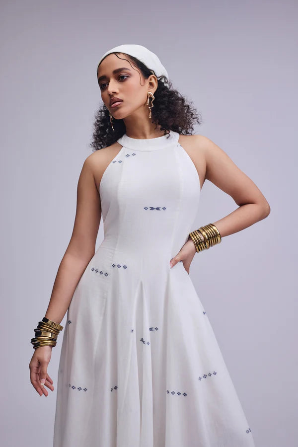 The Victoria halter gown