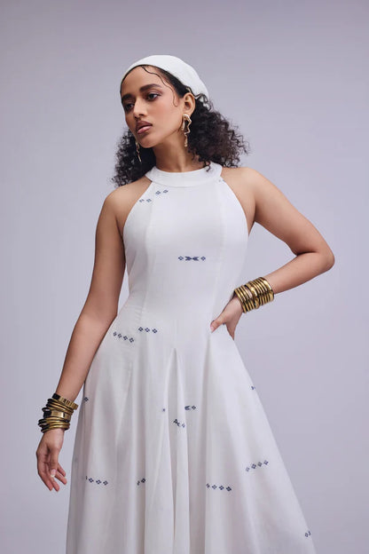 The Victoria halter gown