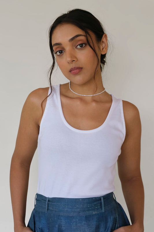 Tara Tank - White