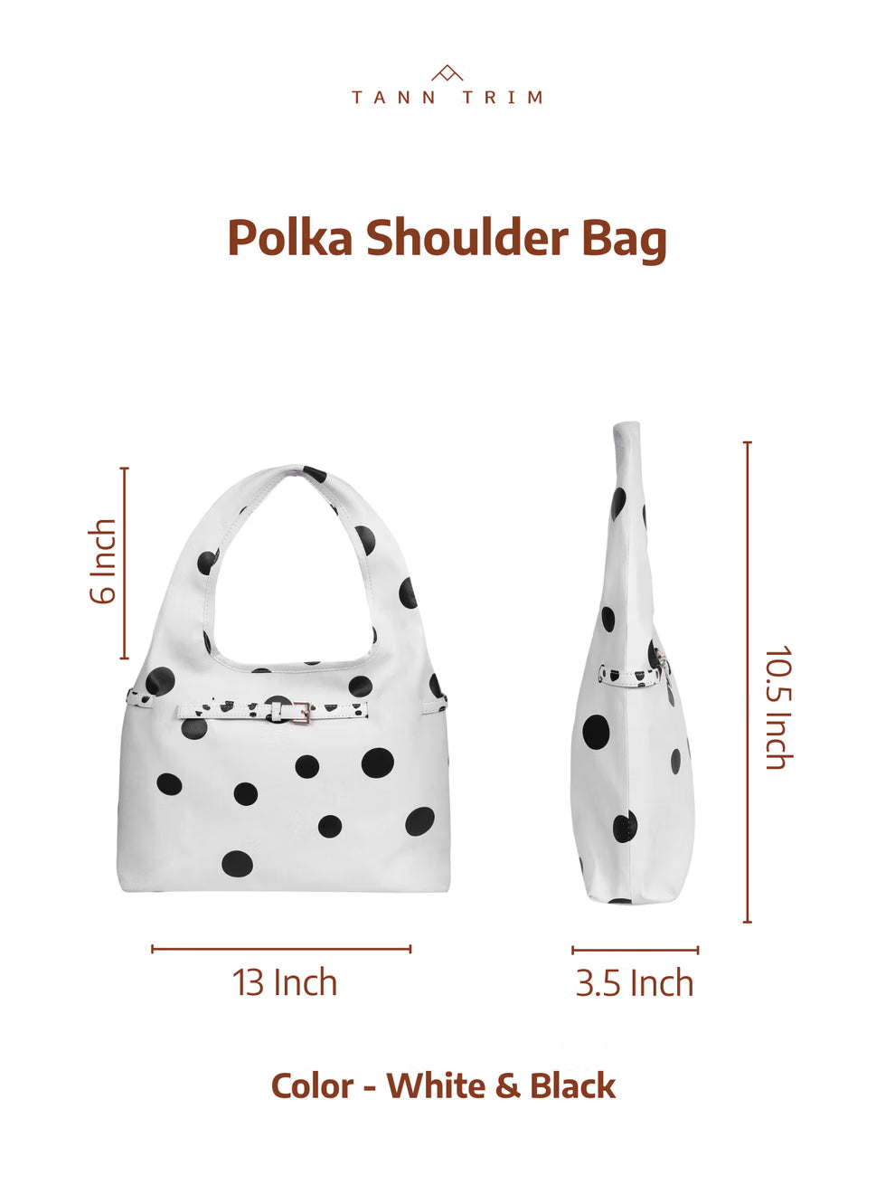 Polka Shoulder Bag