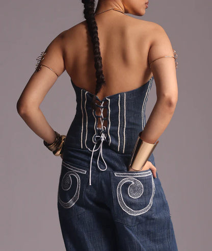 The sea rib corset