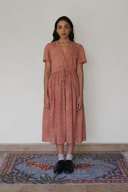 Peachy Sunset Dress