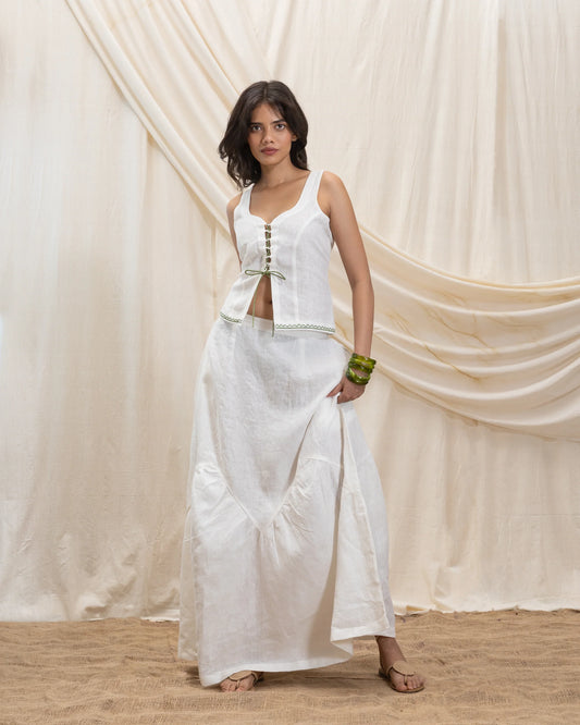 Soft Pleated Skirt
