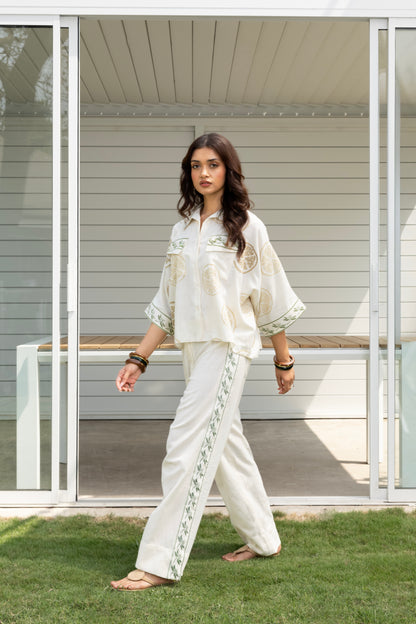 Boxy Button-Down Shirt