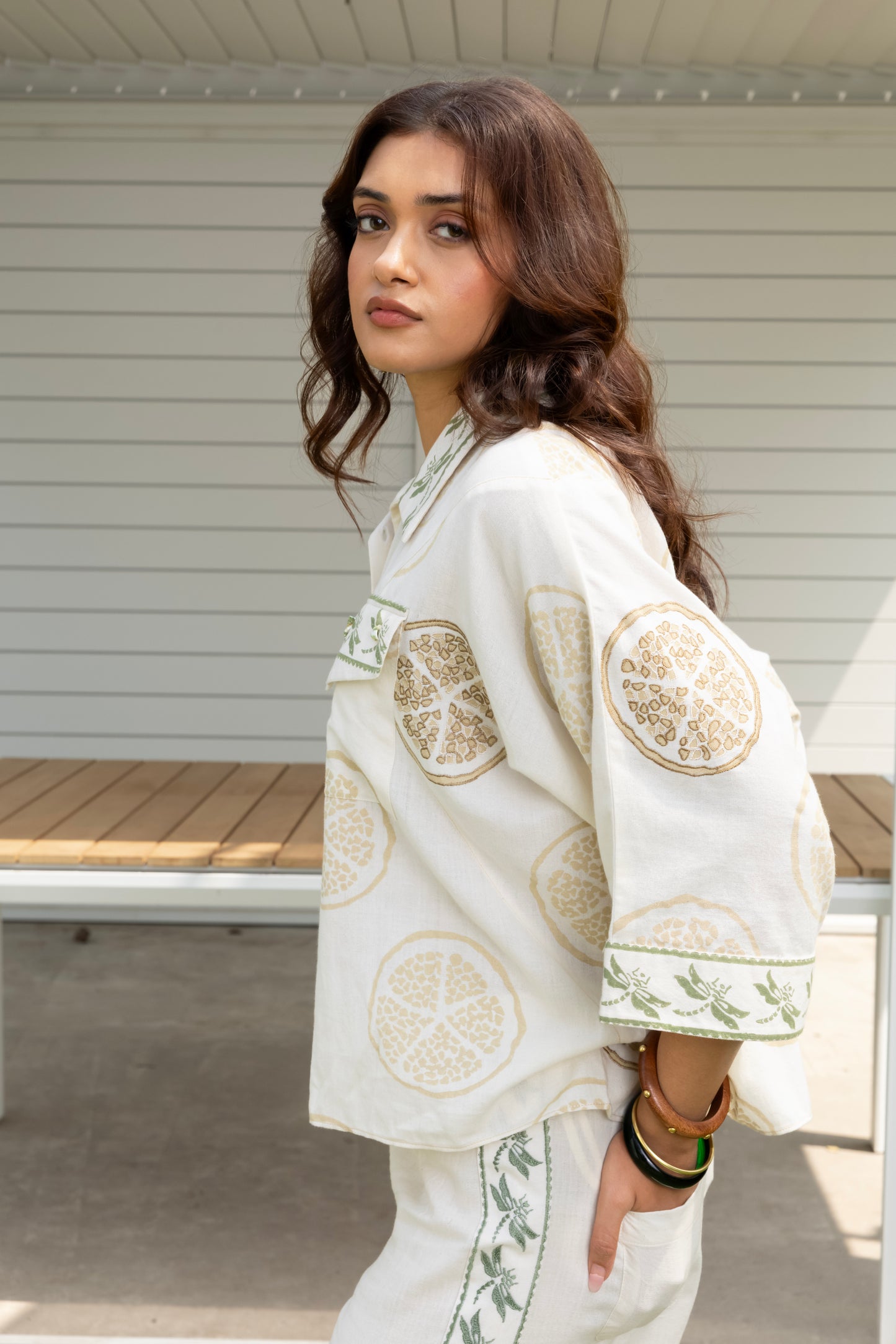 Boxy Button-Down Shirt