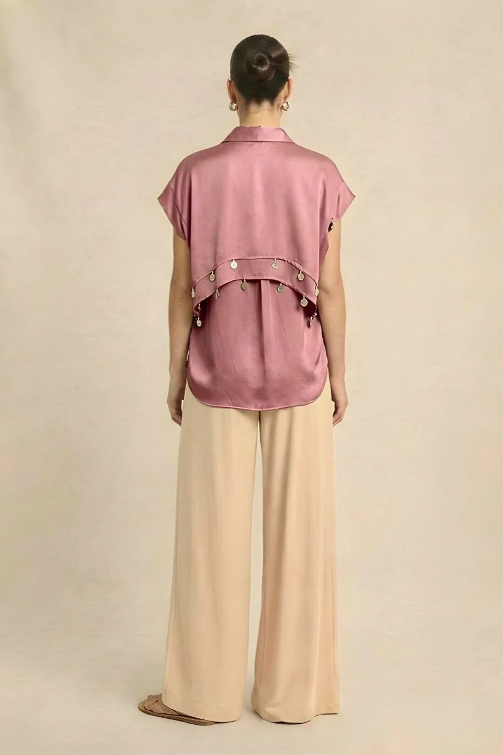 Coin Flap Shirt - Brick Red