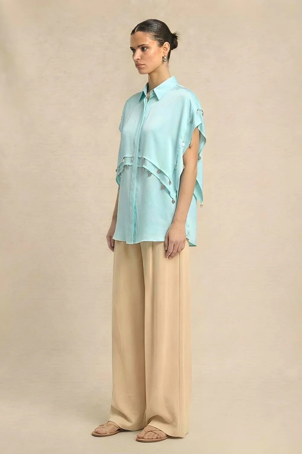 Coin Flap Shirt - Tropical Breeze