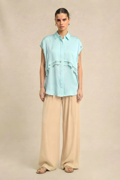 Coin Flap Shirt - Tropical Breeze