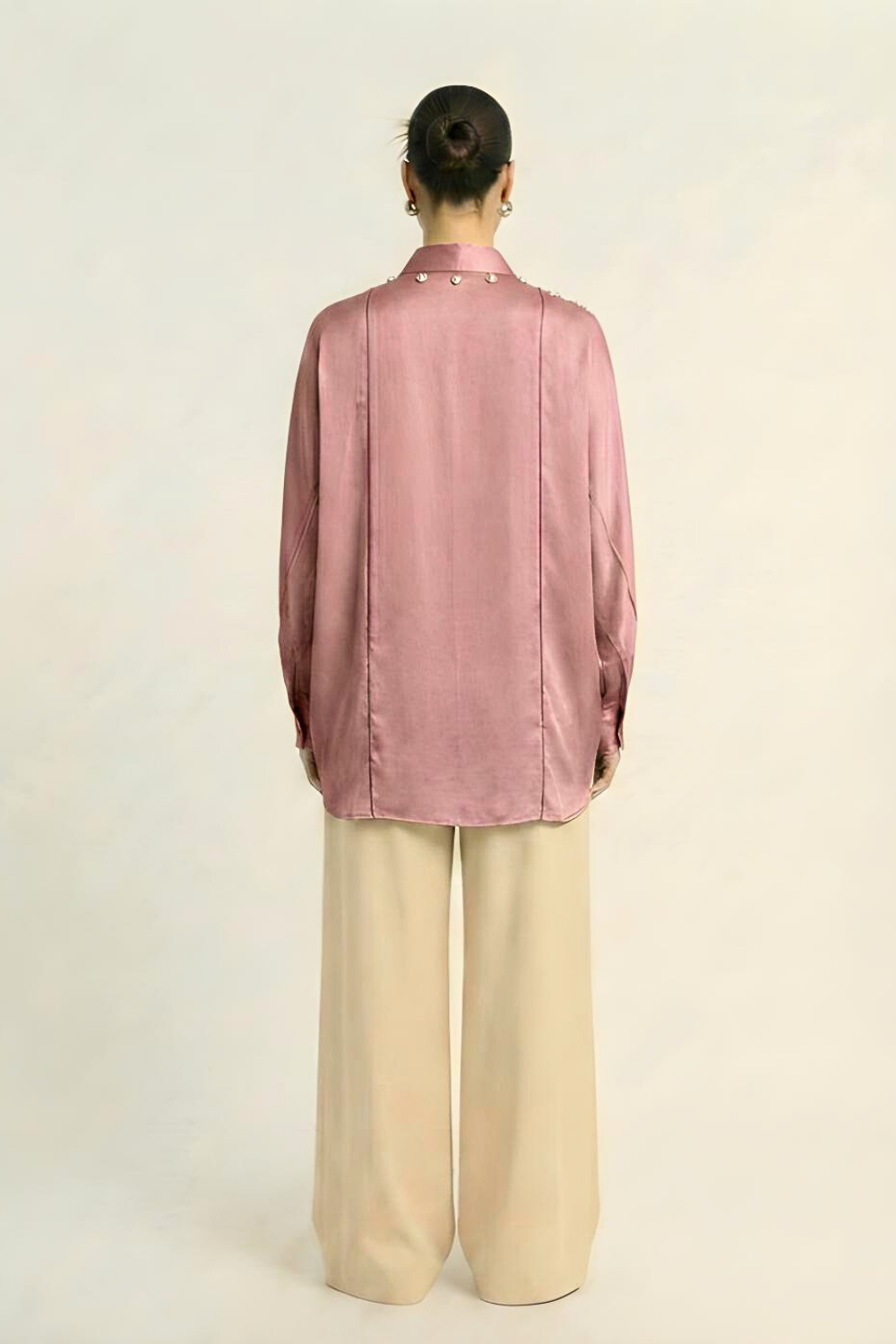 Kaftan Blouse - Brick Red