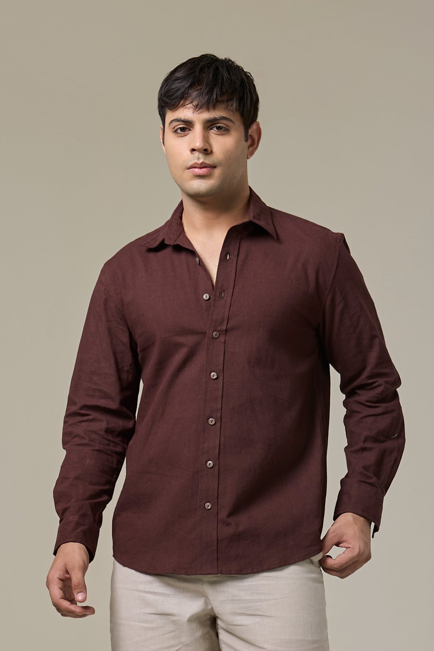 Oakwood Cotton Linen Shirt