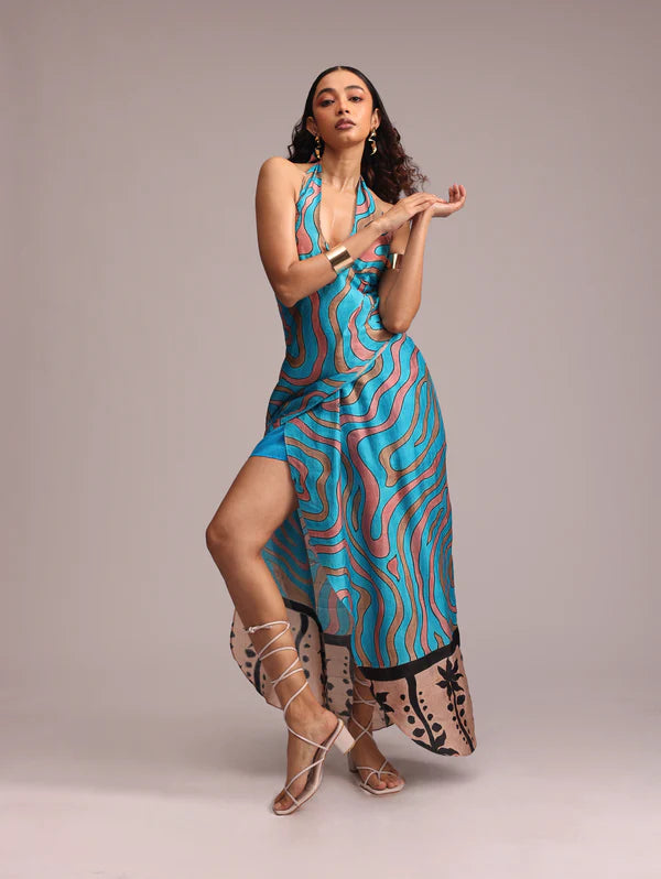 The sandsswirl wrap dress