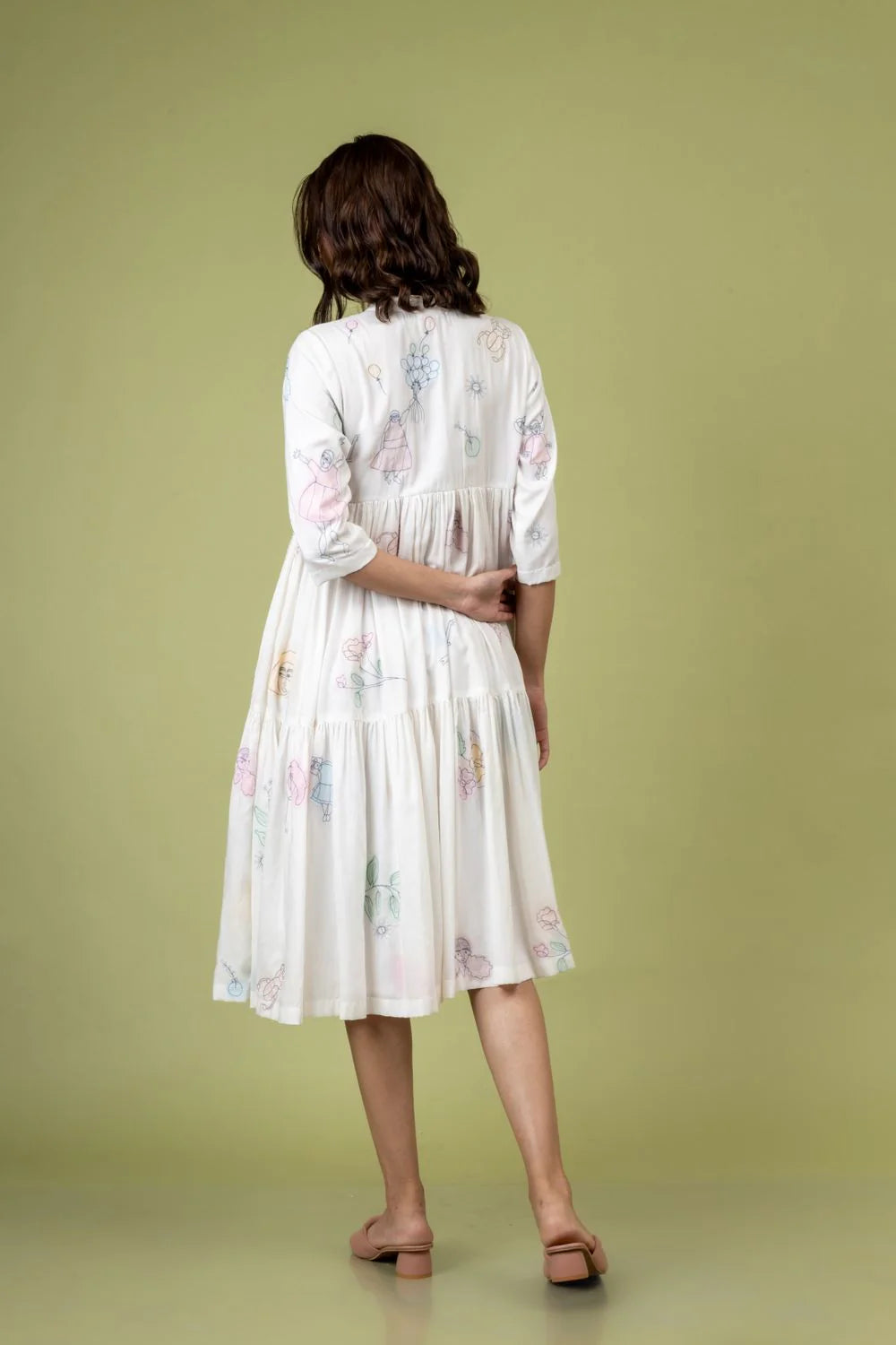 Seville Embroidered Dress