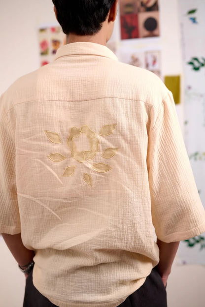 FLORIQUE BEIGE SHIRT