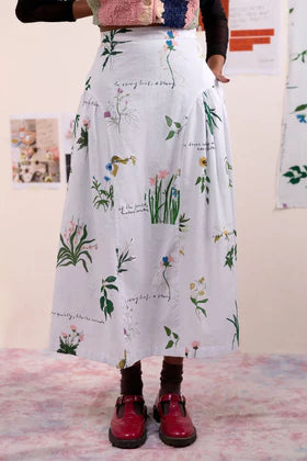 VELORA PRINTED SKIRT