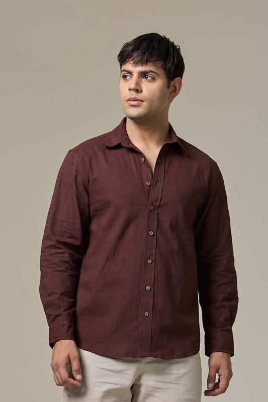 Oakwood Cotton Linen Shirt