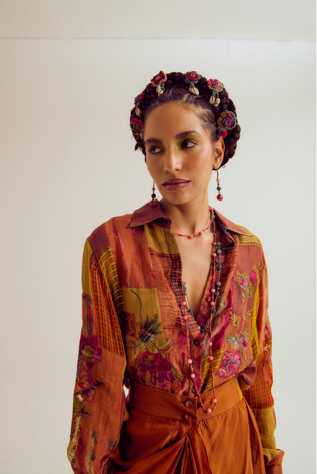 Paako vinca set- rust/orange