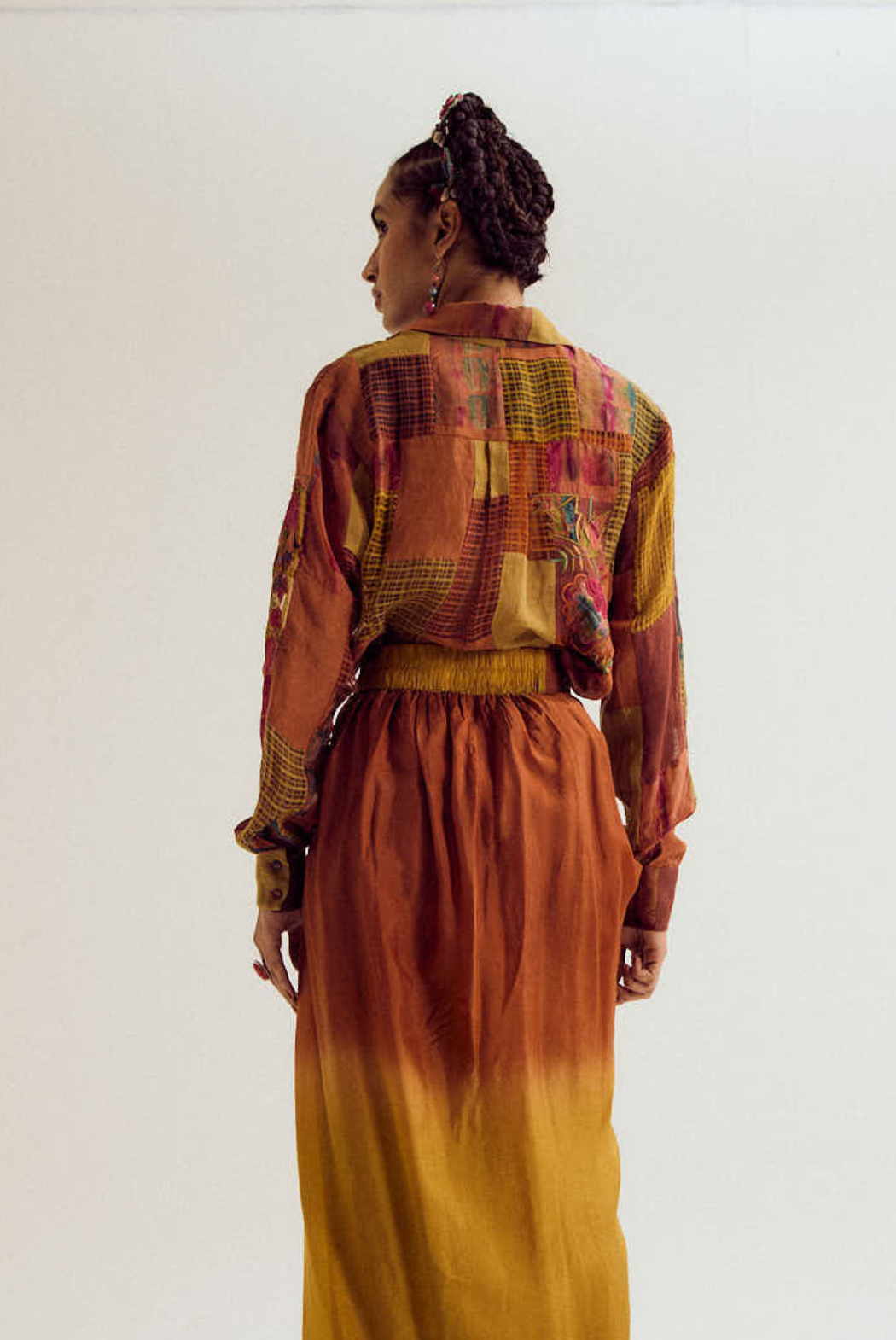 Paako vinca set- rust/orange