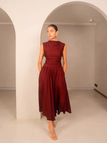 Ami top skirt set