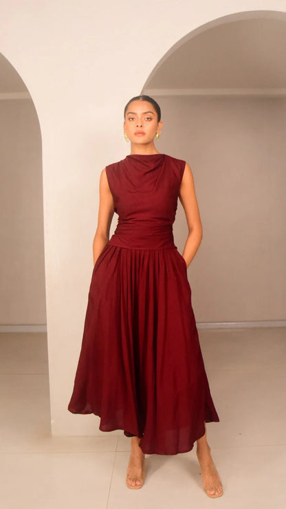 Ami top skirt set