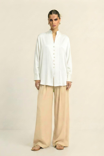 Kaftan Blouse - Ivory
