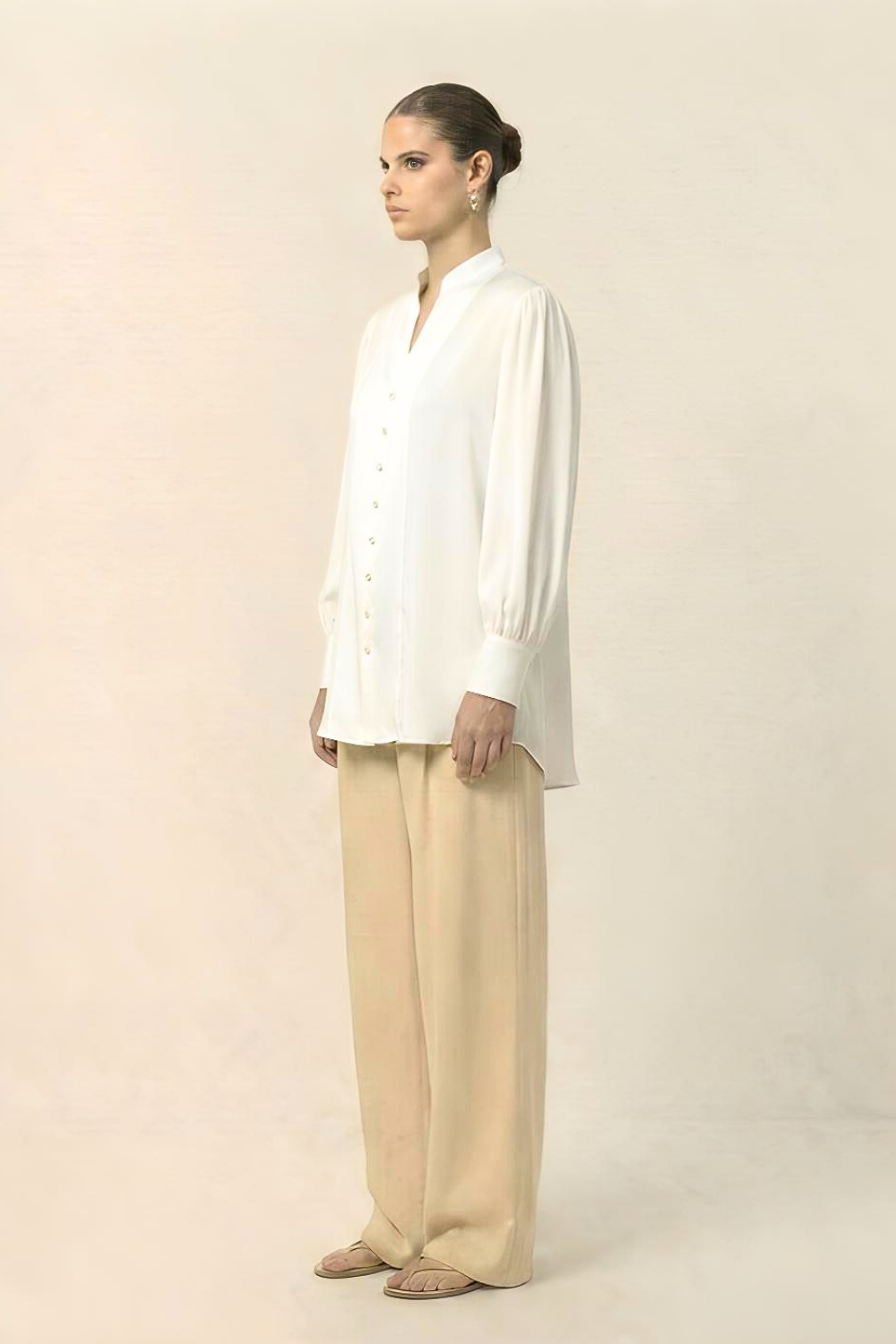 Kaftan Blouse - Ivory