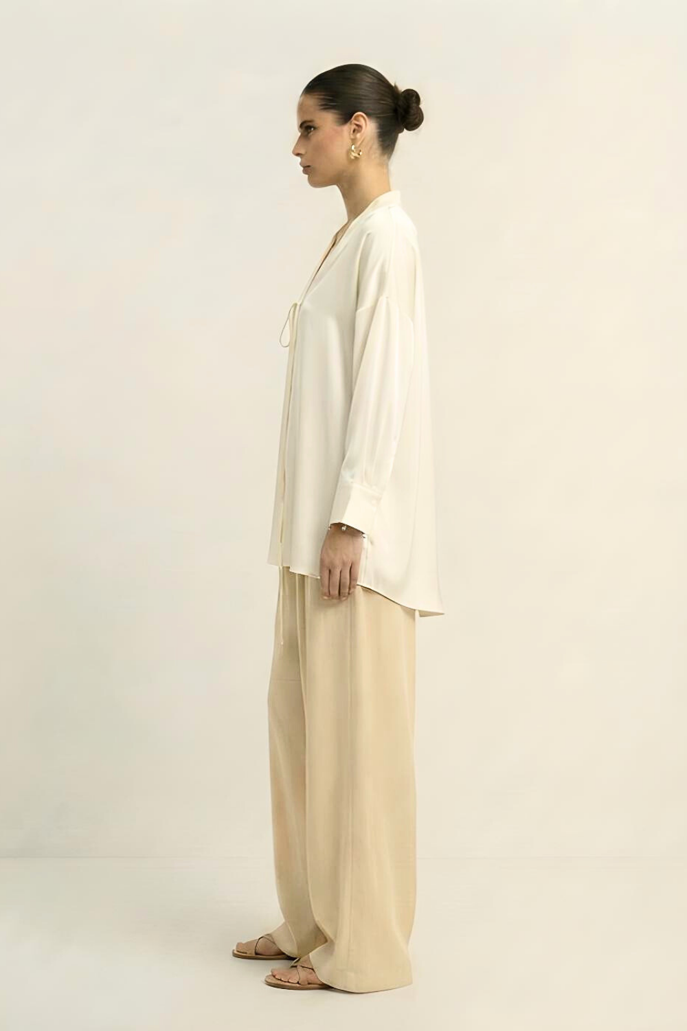 Loop Blouse - Ivory