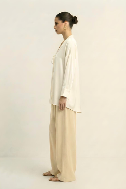 Loop Blouse - Ivory