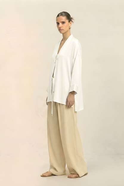 Loop Blouse - Ivory