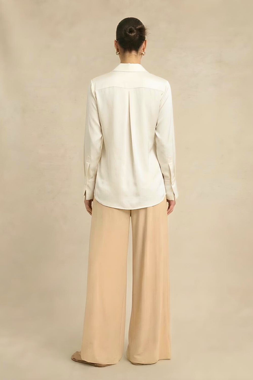 Wrap Blouse - Ivory