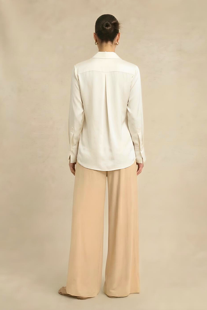 Wrap Blouse - Ivory