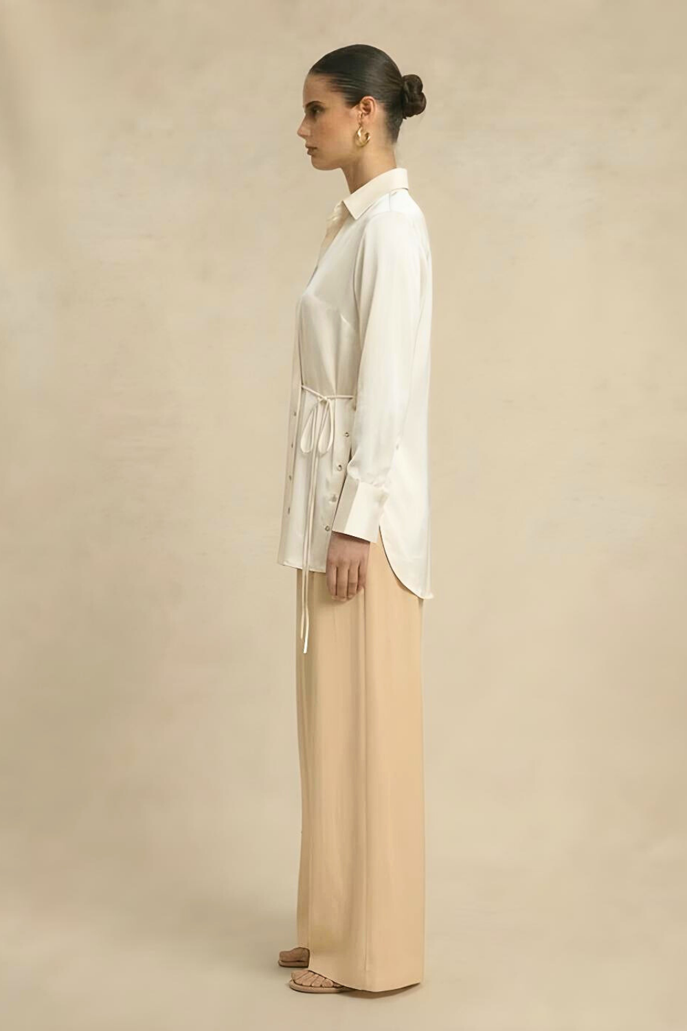 Wrap Blouse - Ivory