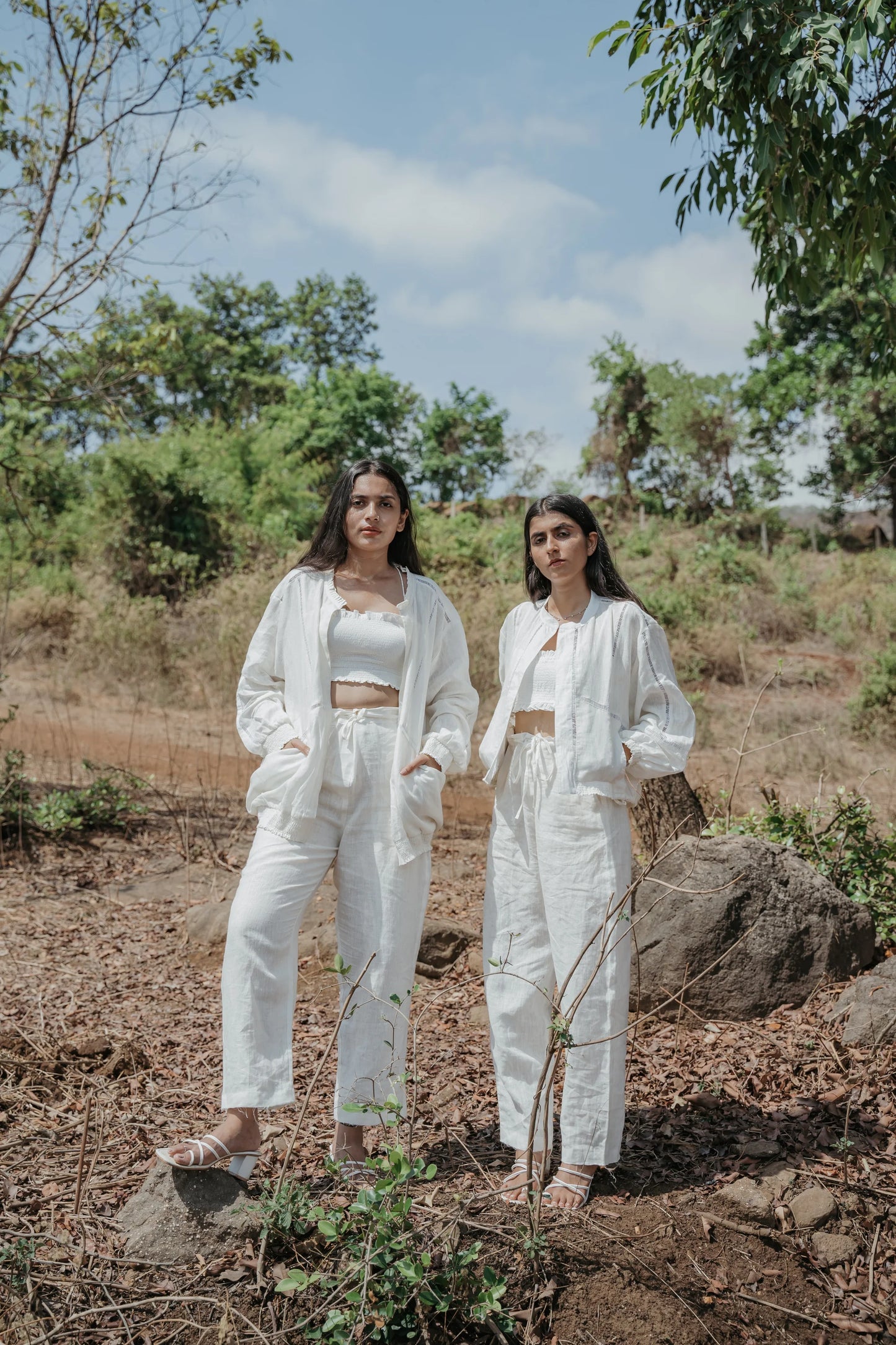 Long Bomber Lace Jacket