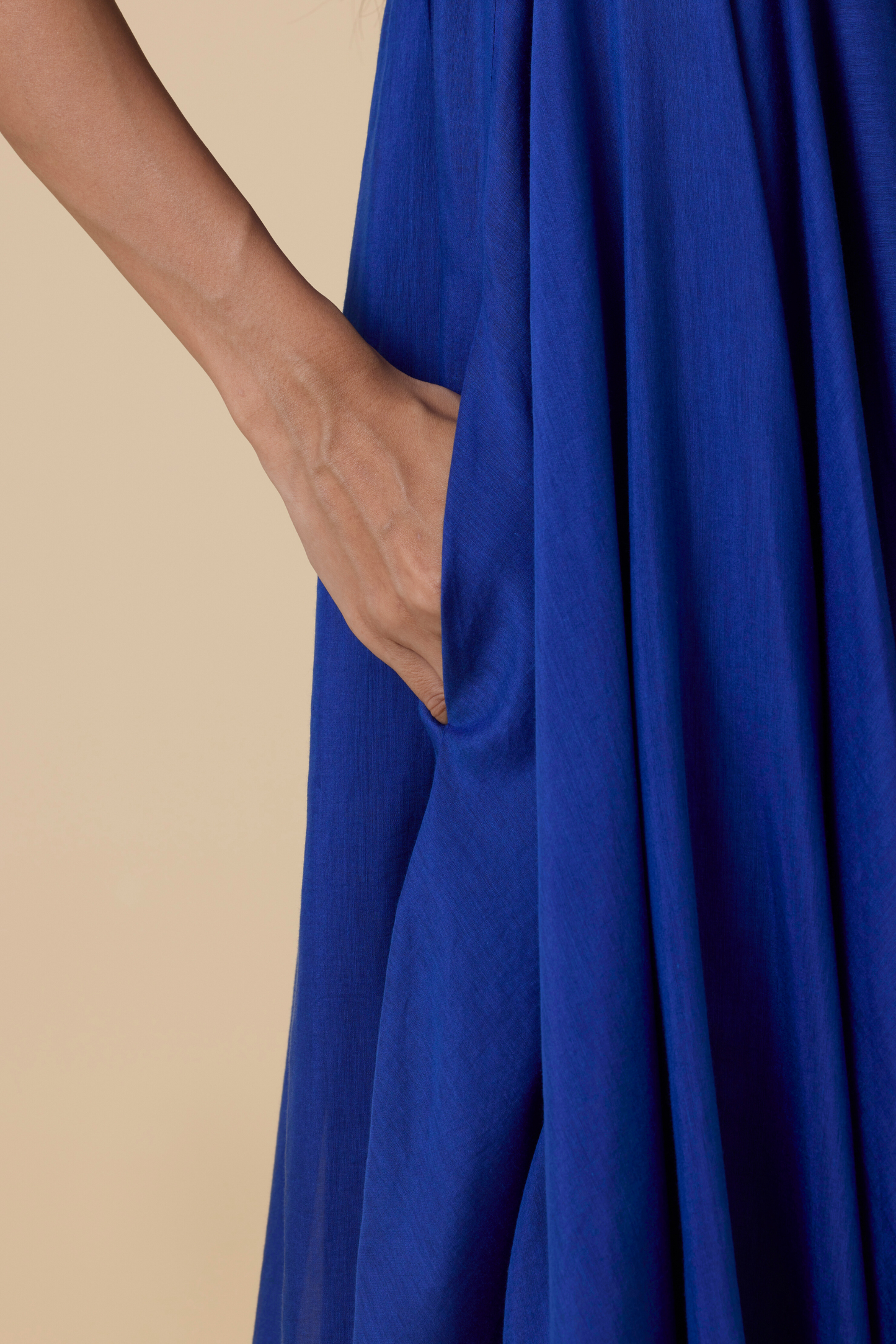 Latifa Royal Blue Maxi Dress