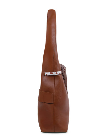 Dark Brown Hobo Work Bag