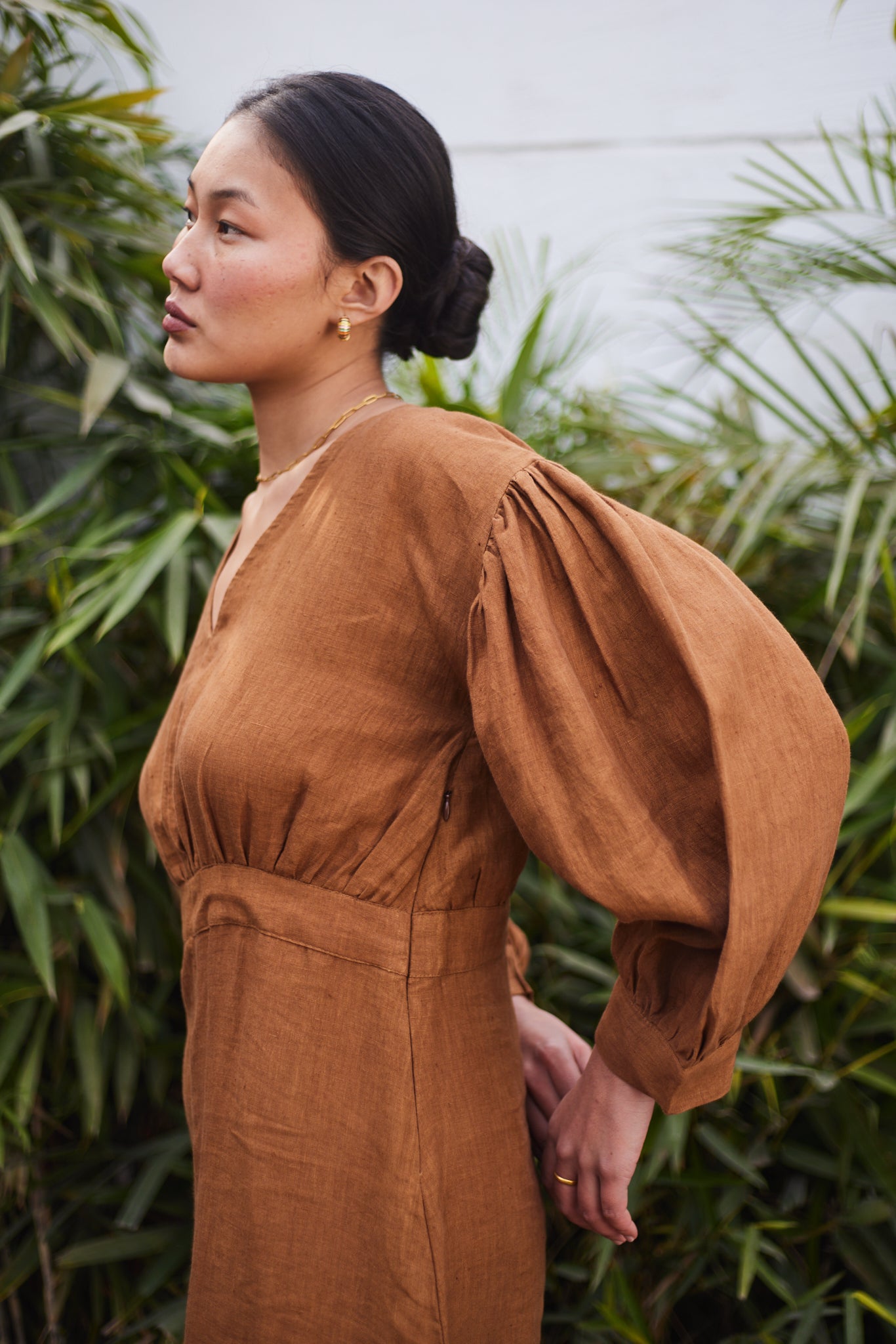 Mayfair Maxi Dress Brown| Ethical Fashion | Mrja Collective Mj Collective Mayfair Maxi Dress Brown| Ethical Fashion | Mrja Collective Mj Collective