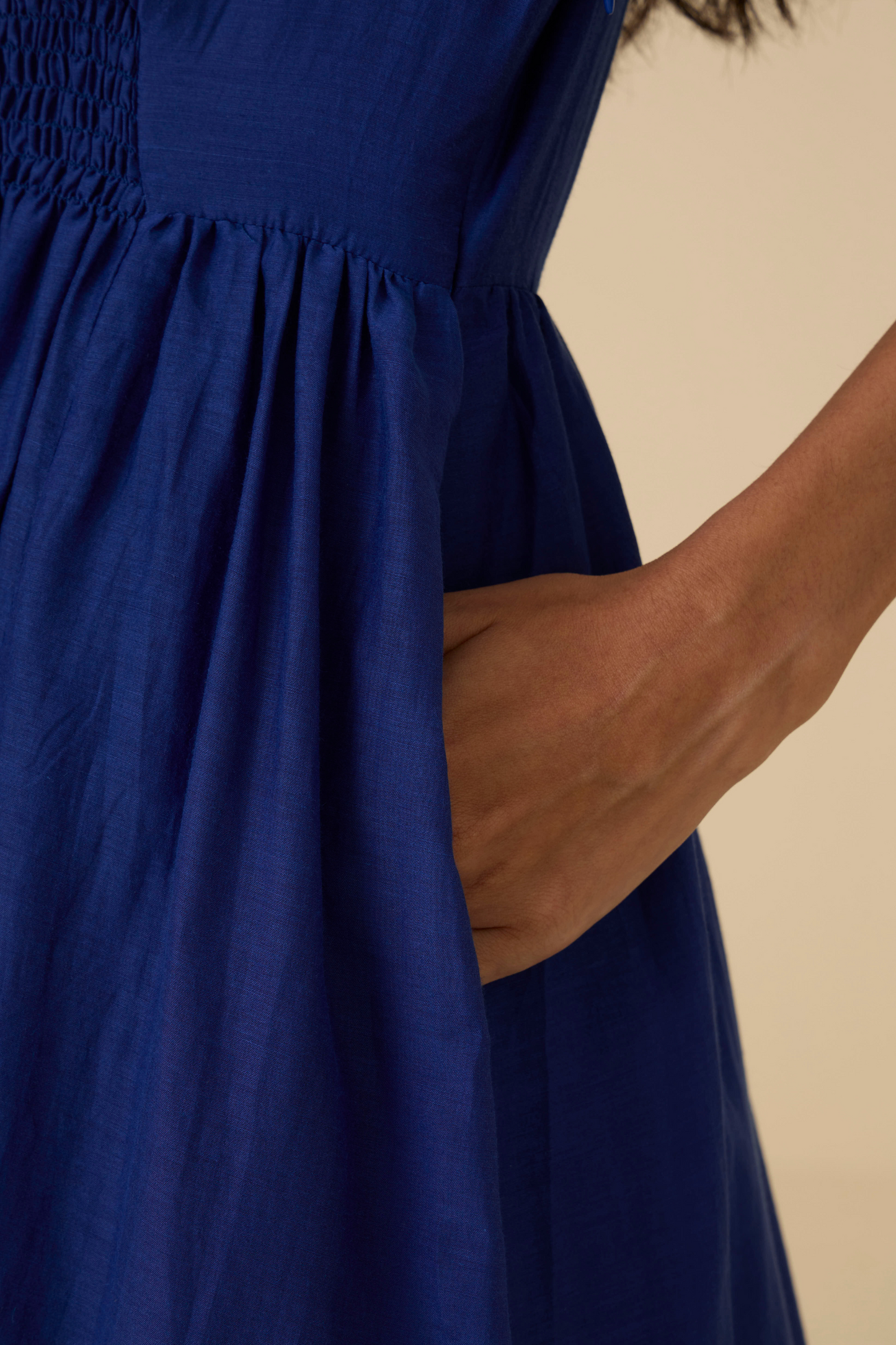 Parina Royal Blue Maxi Dress